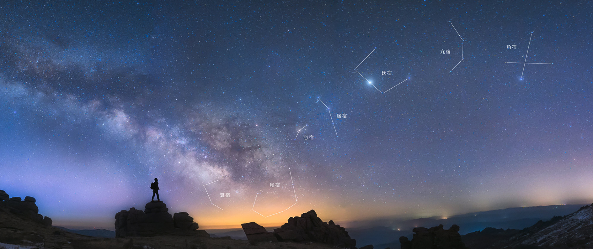 星空中的龙